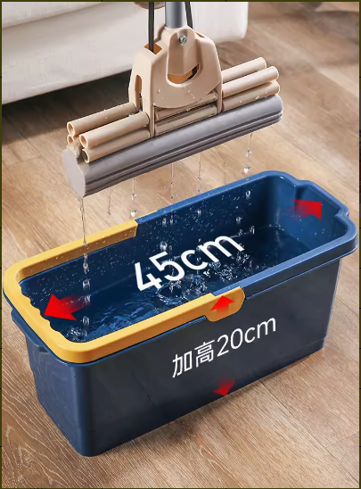 海绵拖把专用桶